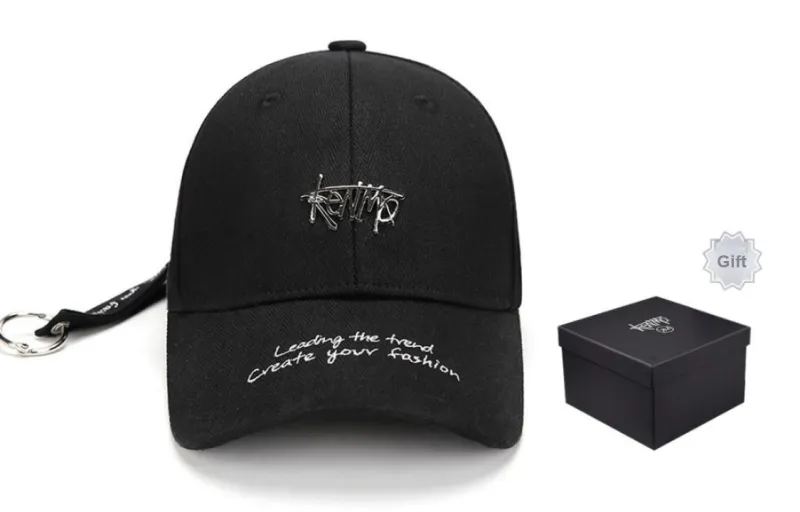 KENMO Ribbon Baseball Cap Unisex Multiple Colors-1