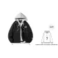 Black (Comes with Sweatshirt)