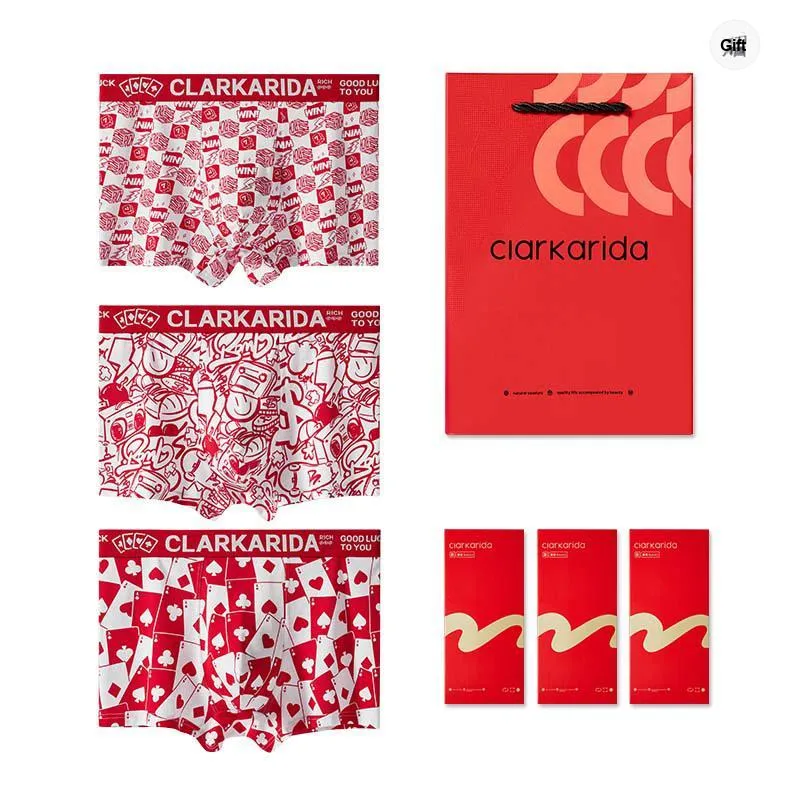 Clarkarida Underpants Men's Shopping Bag 3 Pack-8