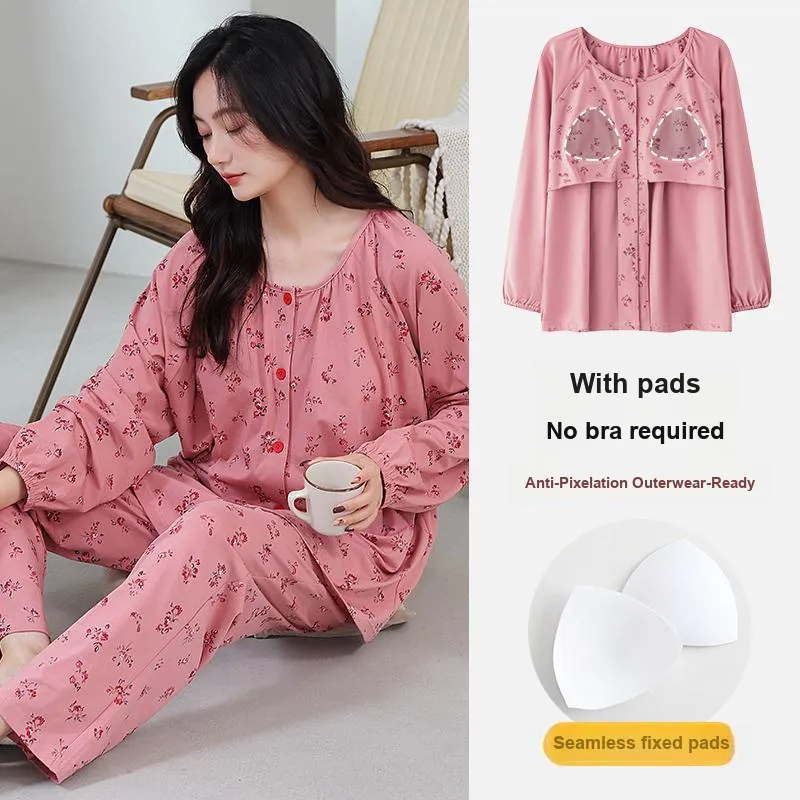 UAVAE Pajama Set Women's Image Color-1