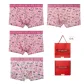 Box 4 Pack (Deep Pink Meow+Deep Pink Meow+Meow Cloud Purple+Light Pink Meow)