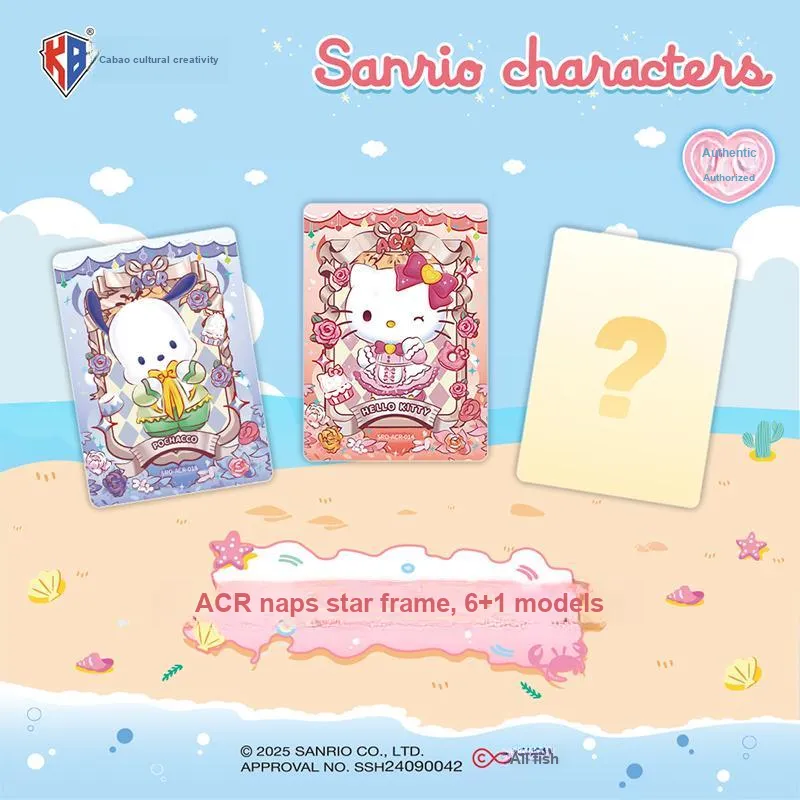 Kabao Cultural Creation x Sanrio Polaroid Card Shimmer Star Third Edition V10 IP/Anime Cards 15 Sachets/box-2