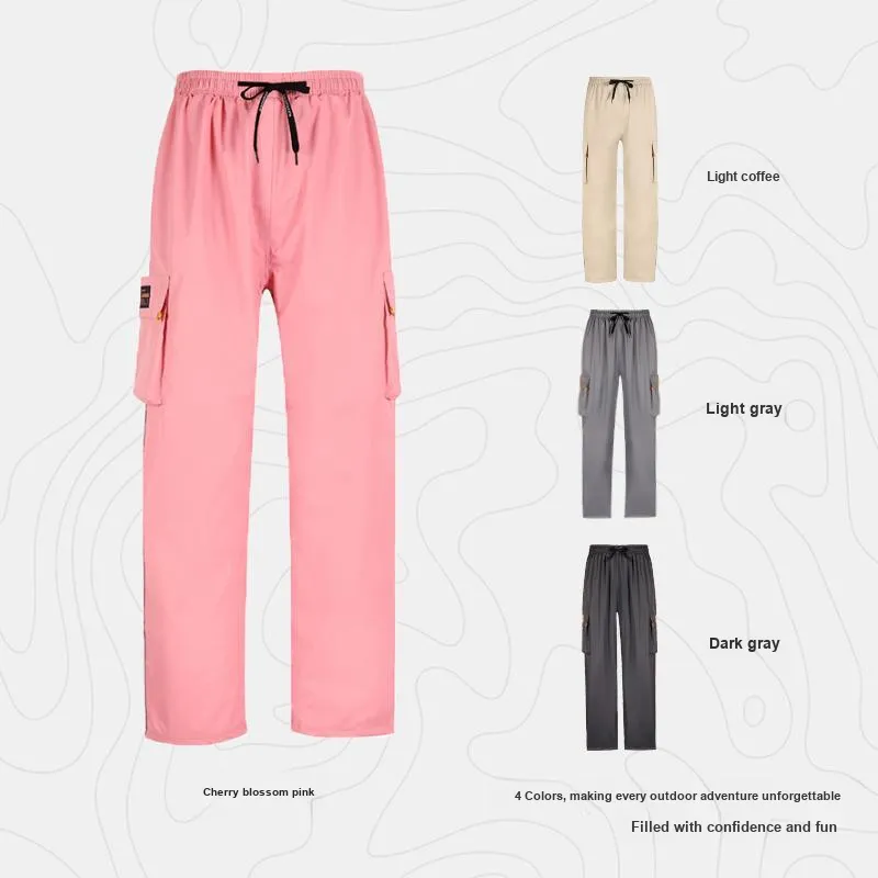 RAINFREEM Polyester Double Layer Waterproof Pants-13