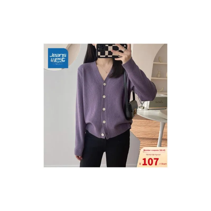 Jean West Knitwear Women's Purple-4