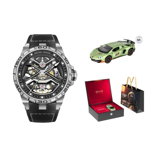 BEXEI The Wandering Earth Collaboration Механические часы Мужские часы с открытым механизмом и циферблатом