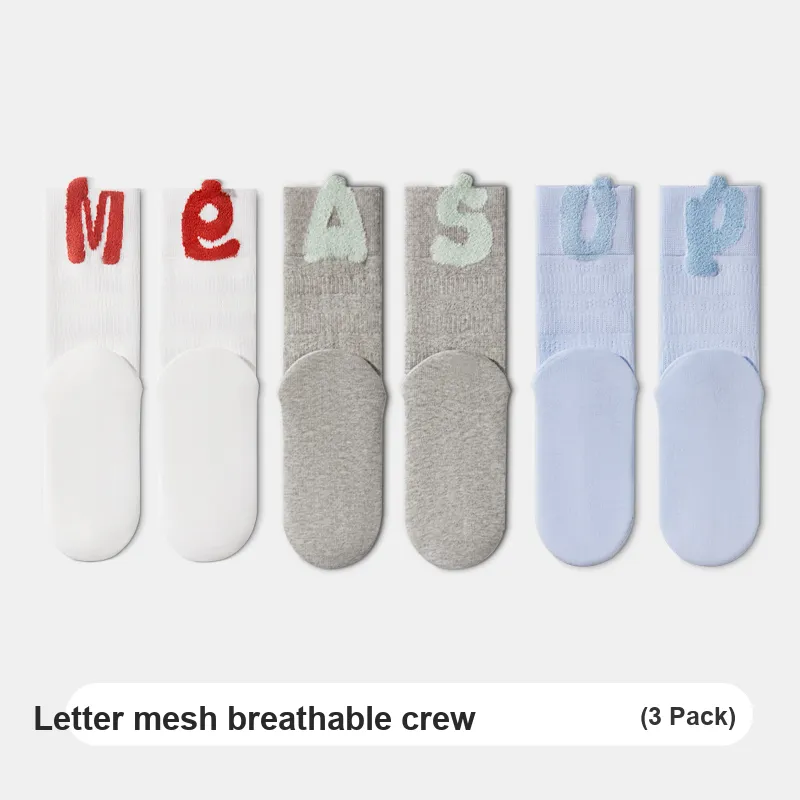 JKN Mid Calf Socks Women's Combo Set-7
