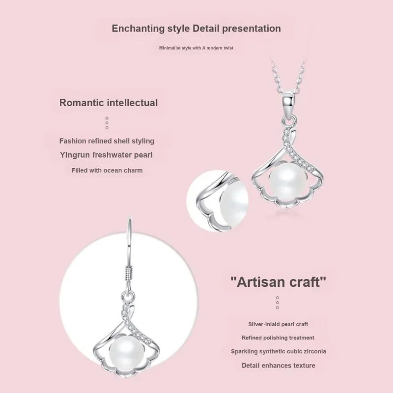 LAOMIAO Pearl Necklaces Women's-4