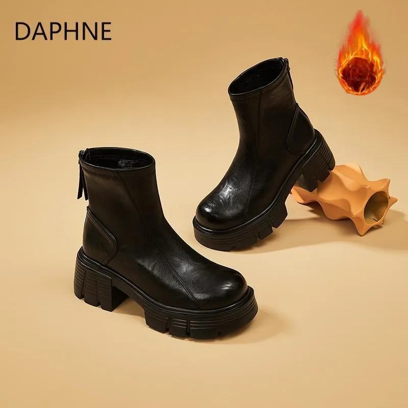DAPHNE Ankle Boots Women's Black-15