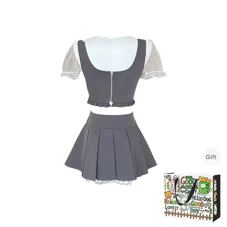 HAPG Two Piece Skirt Sets Women's-1