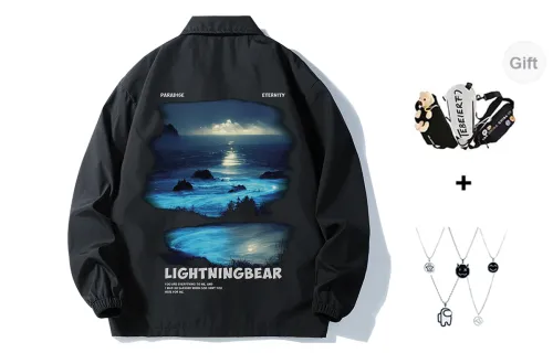 LIGHTNING BEAR Jackets Unisex