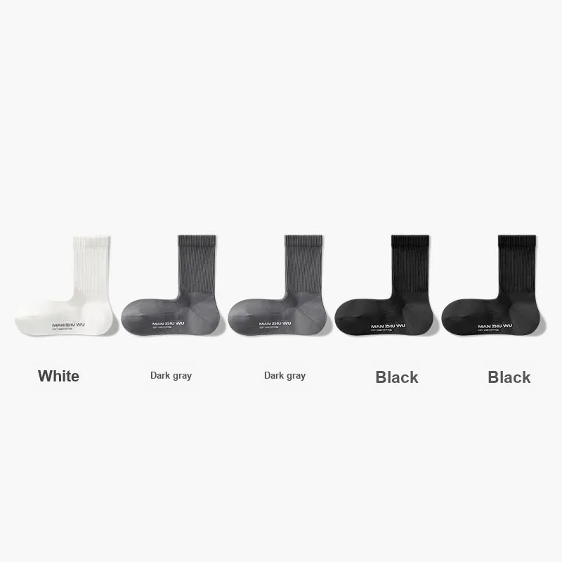 B&C.Room 2023 Fall Crew Socks Men's 5 Pack-10