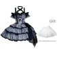 Blue Dress+Petticoat