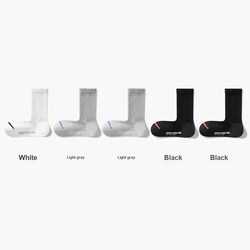 B&C.Room 2023 Fall Crew Socks Men's 5 Pack-12