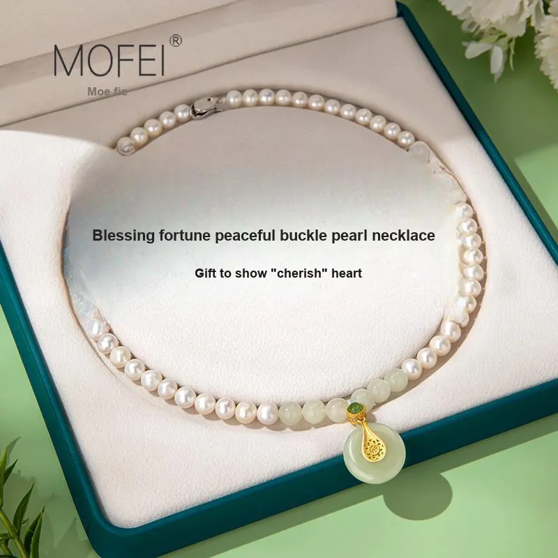 Mofei Pearl Necklaces Women's-1
