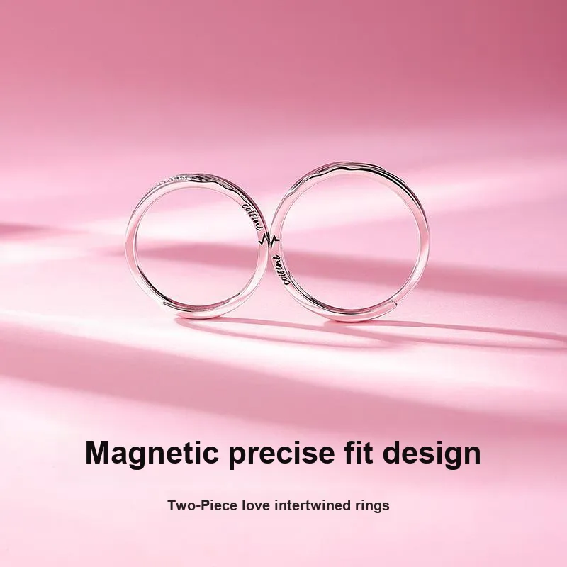 KADER 925 Sterling Silver Rings Unisex Silver White Box-1