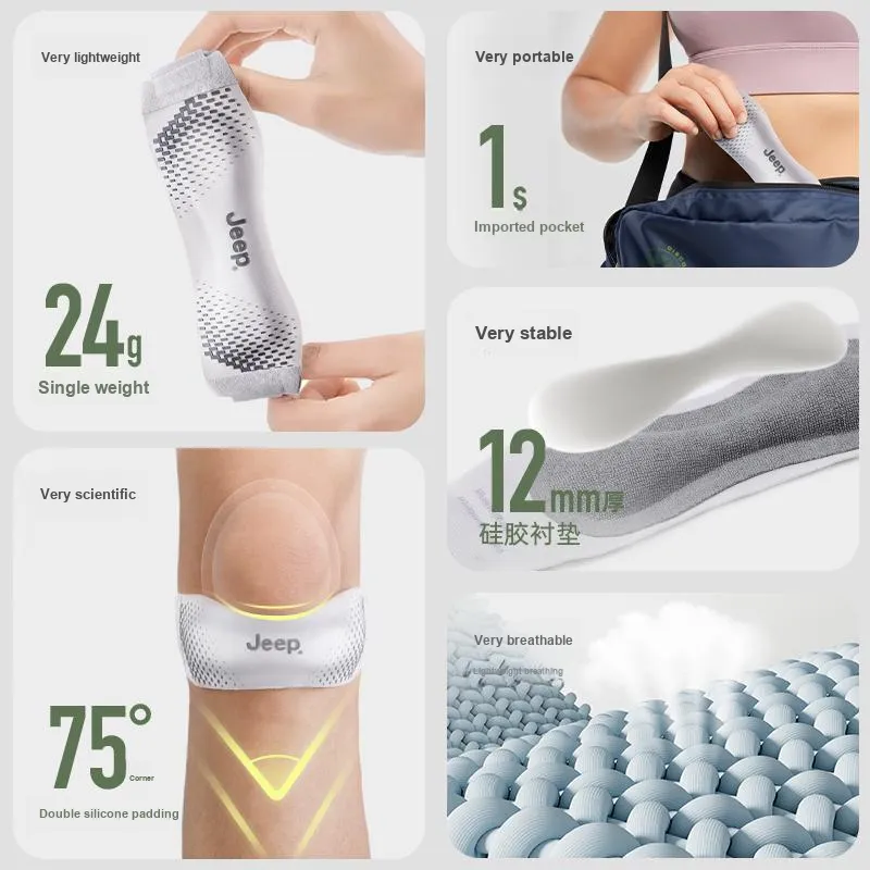 Jeep Knees Protective Jump Rope Lingshan Professional Patella Bands Unisex-2