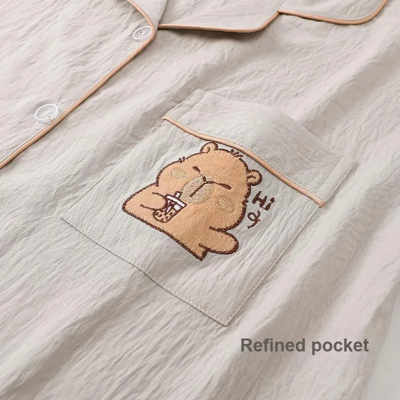 Ta Yan Pajama Set Summer Unisex-4