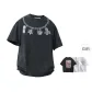 Dark Gray (with Random Print Short-Sleeved)