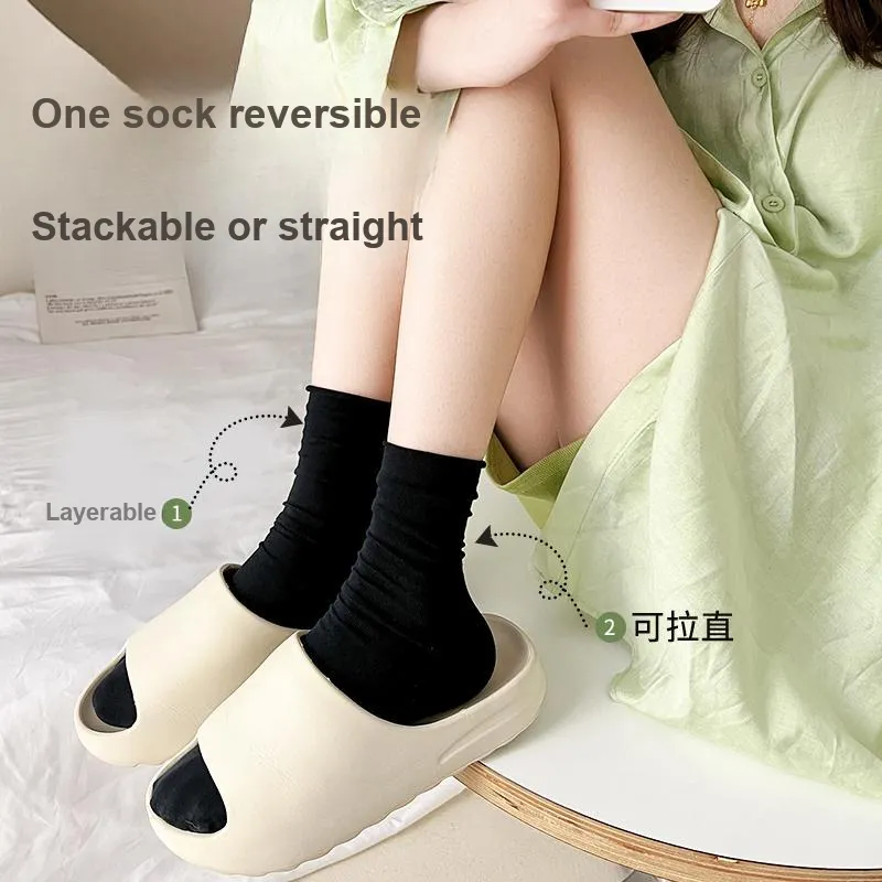MIIOW Knee-High Socks Women's 5 Pack-52