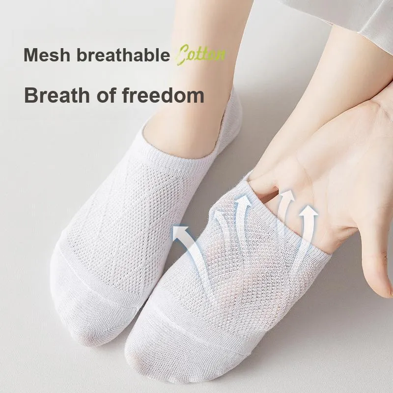 Top Melon No Show Socks Women's 5 Pack-40