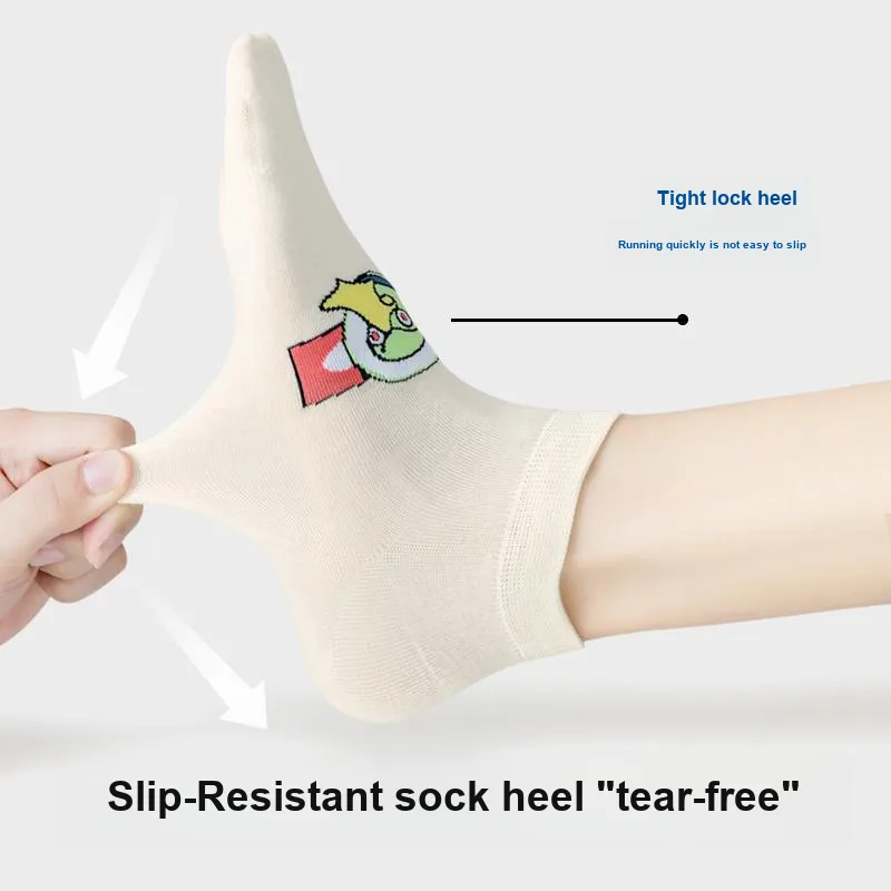 JKN Ankle Socks Unisex 5 Pack Gift Box Set Included-2