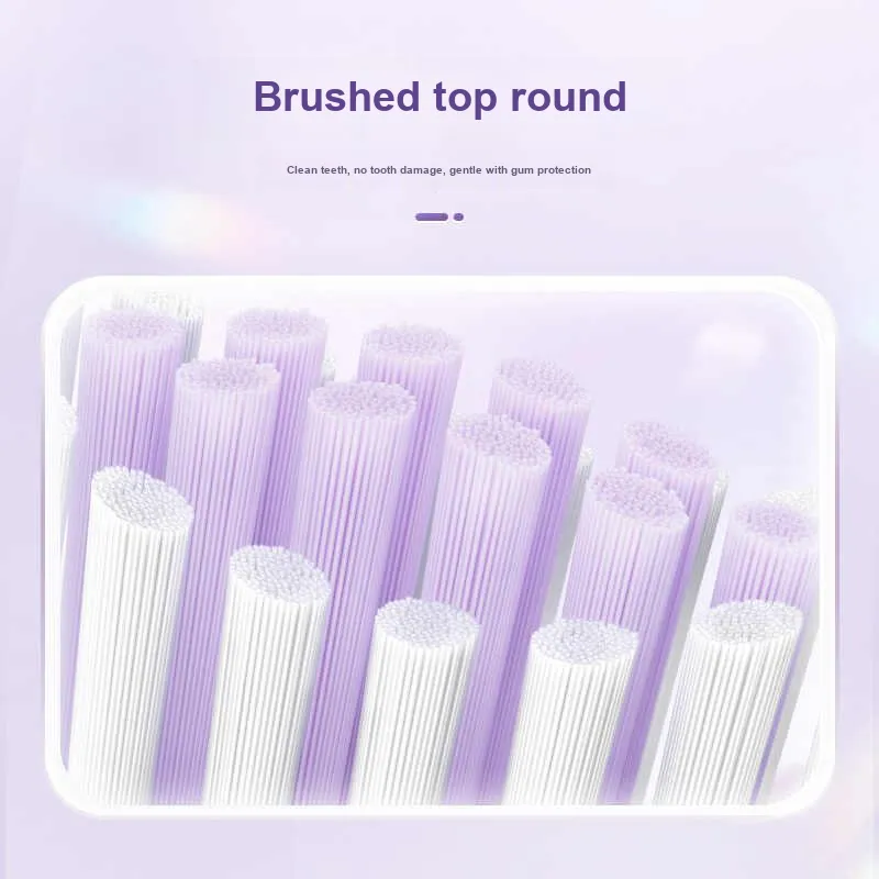 PHILIPS Compatible With Yummy Brush HX2411 Flexible Replacement Heads Toothbrush Heads Electric HX2013-2