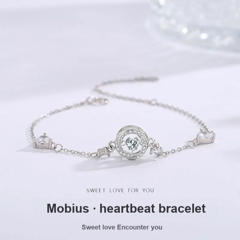 MOVER S999 Fine Silver Bracelets Women's-3