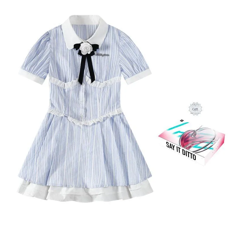 Umoumo Short Sleeved Dress Women's