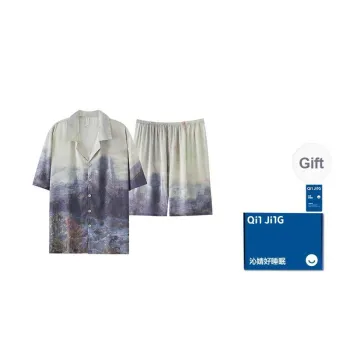 Qin Jing Pajama Set Unisex Painted Multicolor