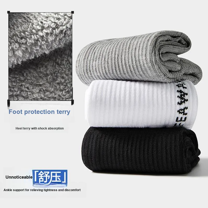 HLA Mid Calf Socks Unisex 5 Pack-11
