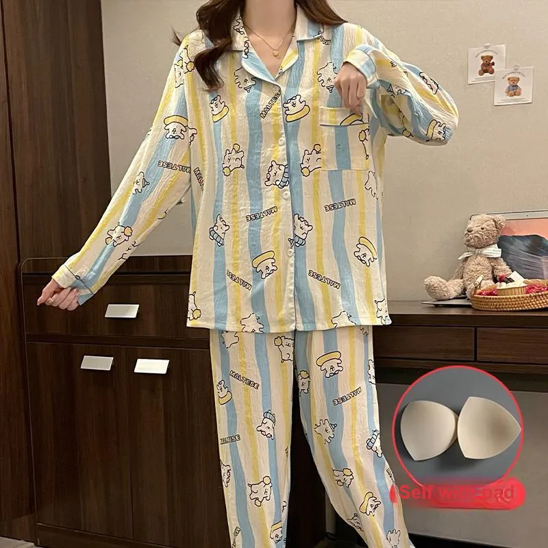 Ta Yan Pajama Set Women's Image Color-4