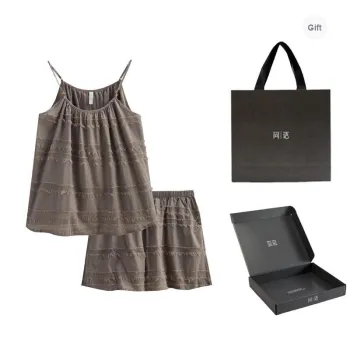Same Language Pajama Gift Box Women's Wheat Apricot