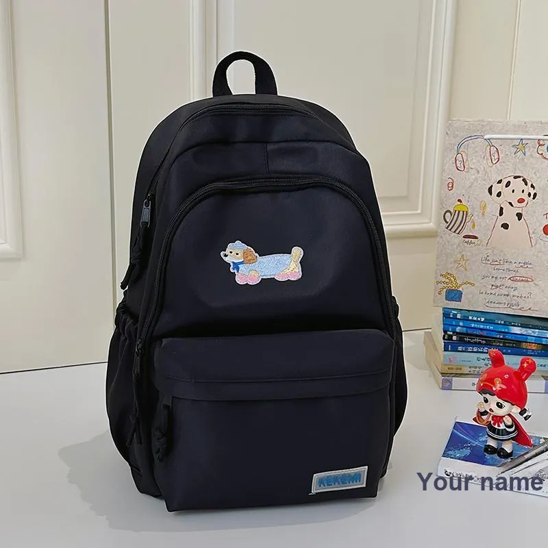 Wolfhorse Polyester Backpack Unisex Multicolor-36