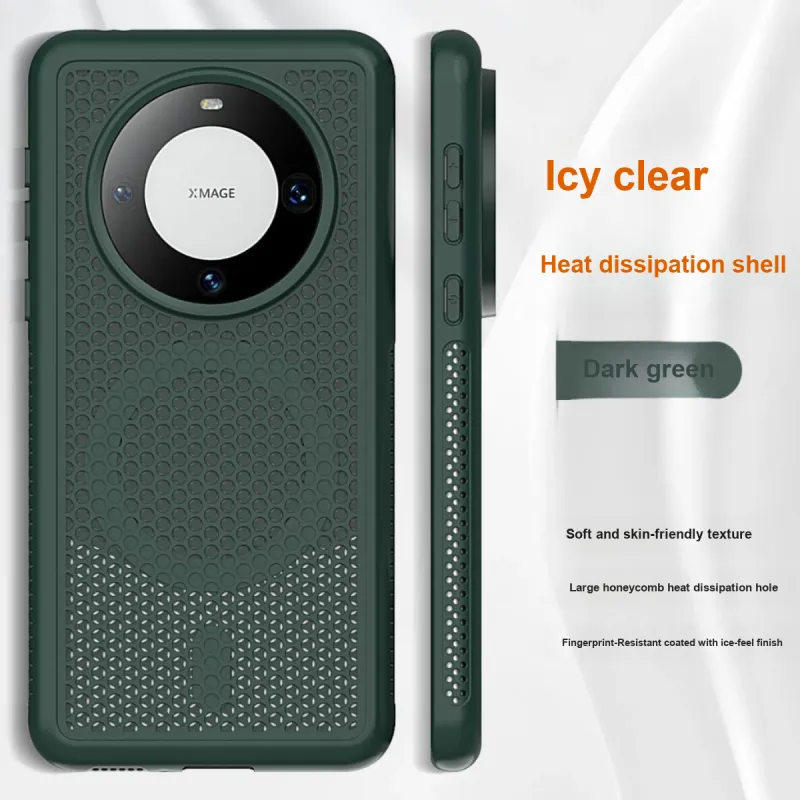 ZHUOJI TPU Material Heat Dissipation Magnetic Case Compatible With Huawei Mate 70 Pro-17