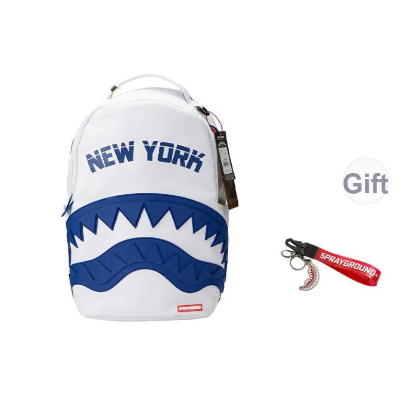 SPRAYGROUND PVC Backpack Large Size Unisex Natural White