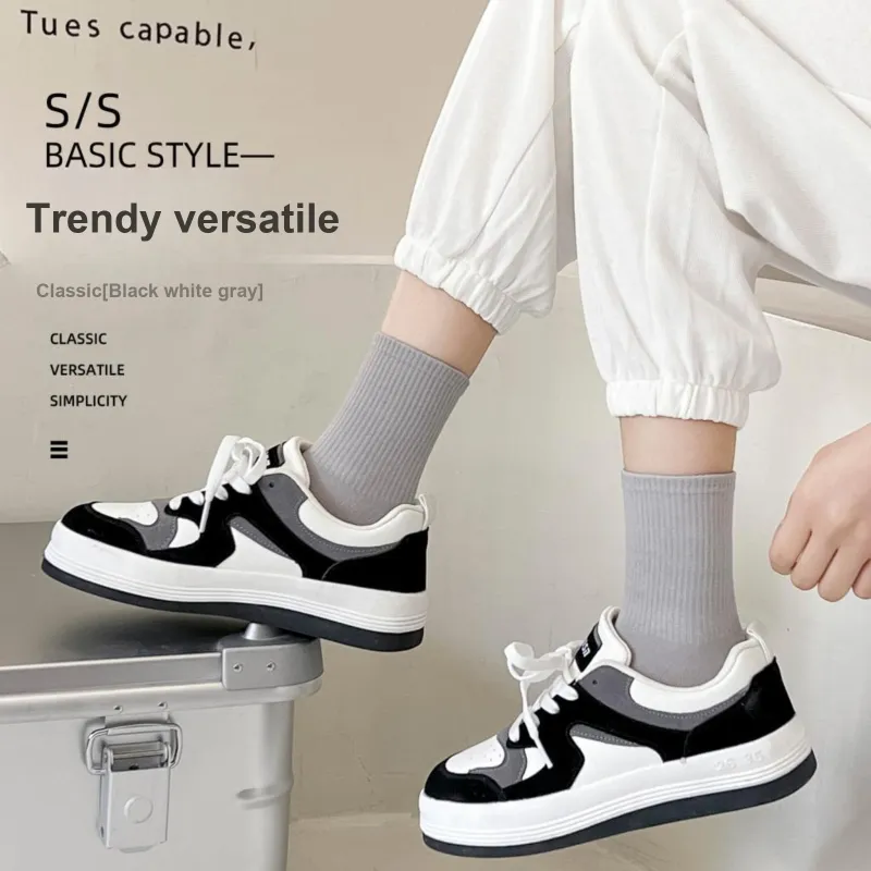 XXLLG Mid Calf Socks Unisex 4 Pack-2