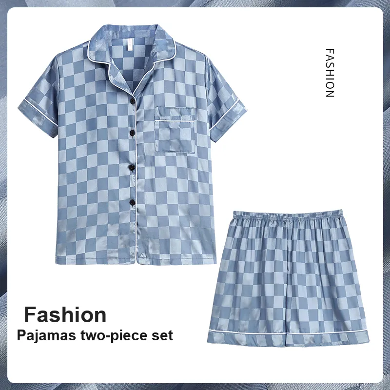 Qiao Ni Tong Pajama Set Men's Image Color-4