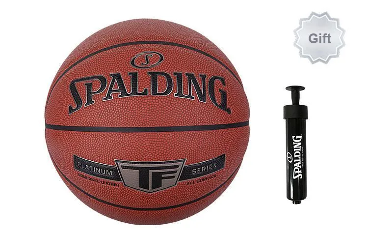 SPALDING TF Collection 76 855Y PU Basketball Red Brown Size 7 Training Unisex-5