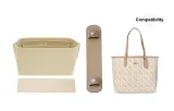 [Three-Piece Set]Beige Brown Shoulder Pads+Storage Liner+Bottom Pad