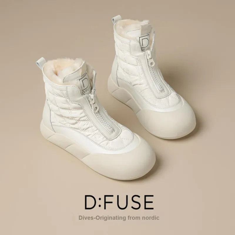 D:FUSE SCANDINAVIA Ankle Boots 4.5cm Women's-10
