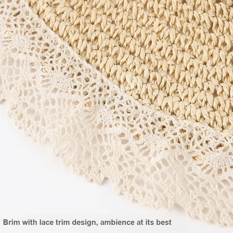 SEM/R Cellulose Material Sun Protection Hats Women's-6
