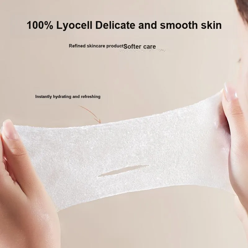 JIANMEICHUANGYAN Hole Cutting Style Wet Cotton Pads Makeup Tool Precision Full Face Adherent Special
