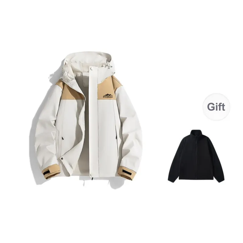 Yiwen Water Resistant Windproof Breathable Warm Windbreaker Jacket Unisex-26