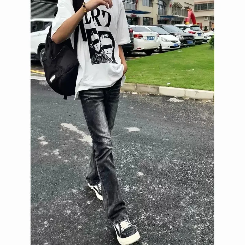 CORNILOT Jeans Unisex Black Gray Color-4