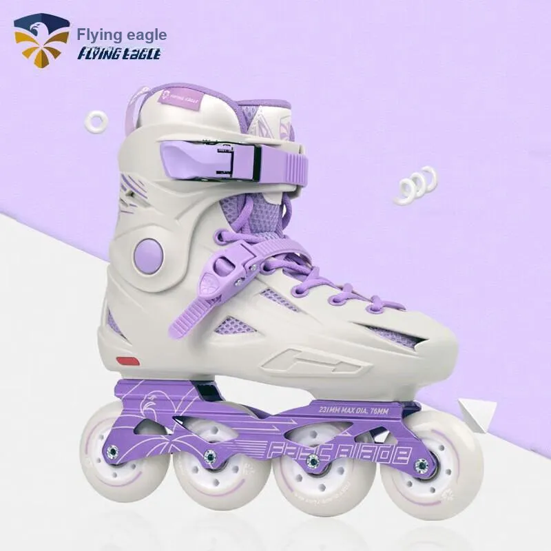 FLYING EAGLE Inline Skates Casual Street Shooting Beginner Unisex FBS Purple-3