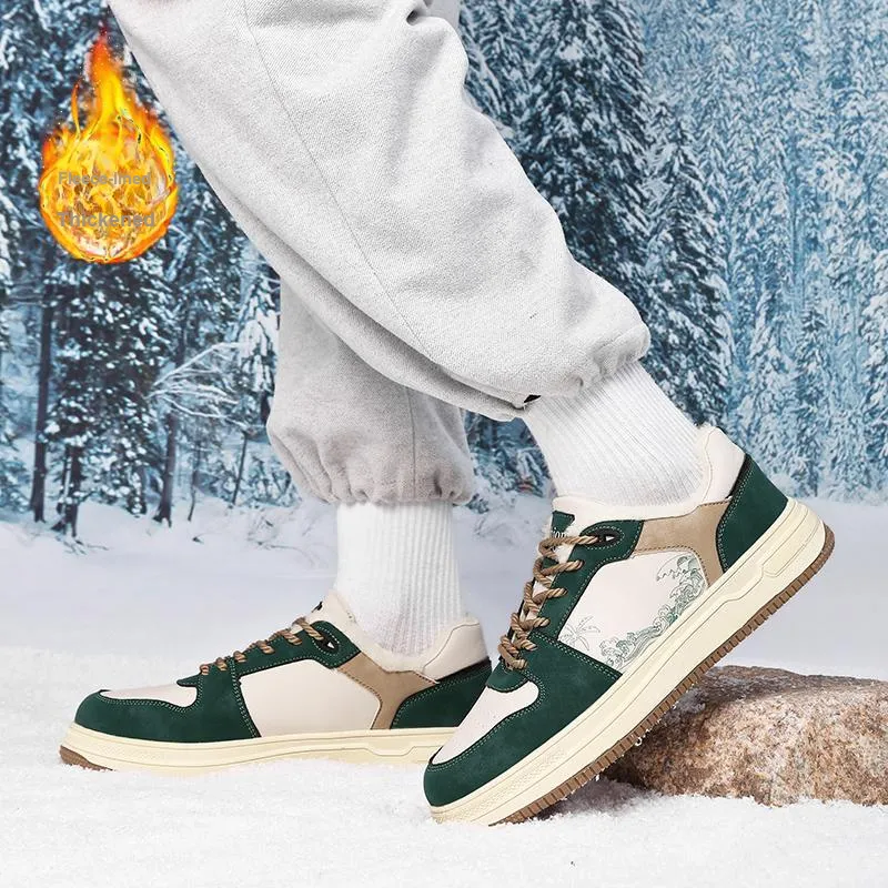 PLAY COBBLER Coverage Warm Low Top Skateboard Shoes Unisex-2