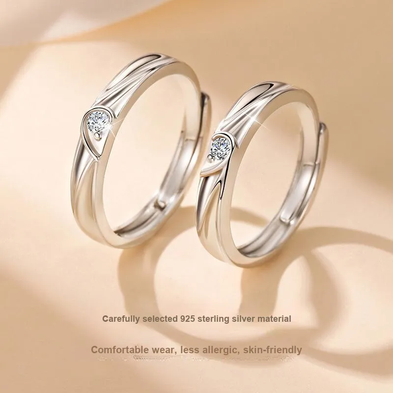 Barbie S925 Silver Rings Unisex Silver-3