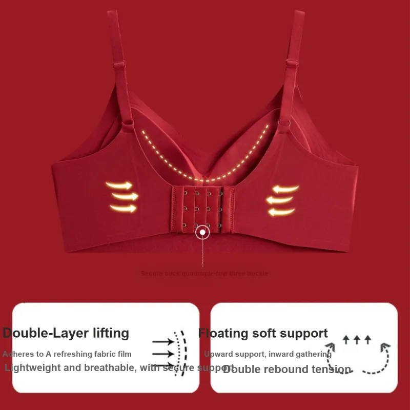 Pretty Lady Bra Women's Burgundy-3