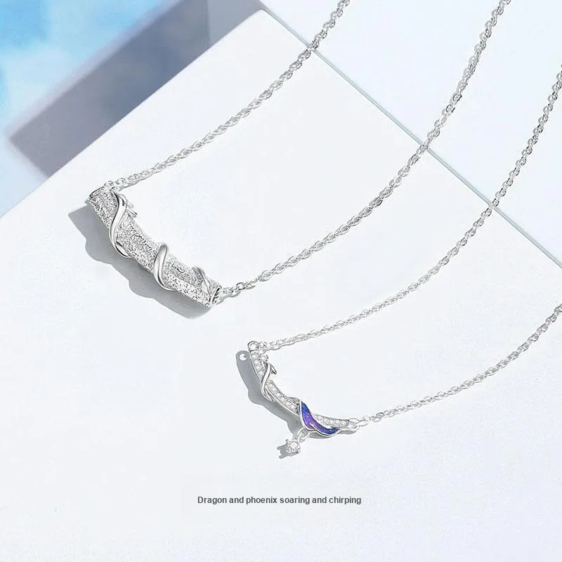 KEMLAIDA 925 Sterling Silver Necklaces Unisex-1