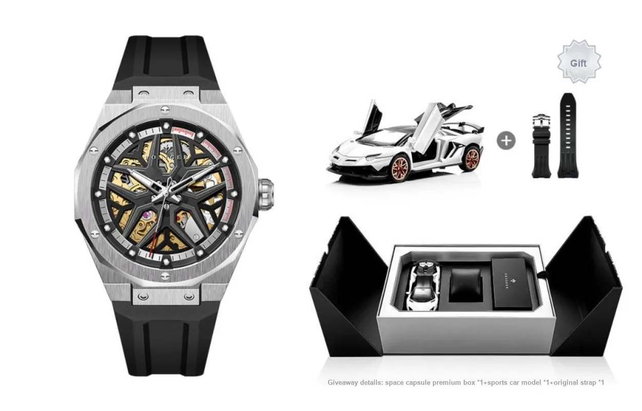 PONIGER Men's Watch